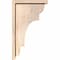 Ekena Millwork New Brighton Smooth Corbel w/Backplate, Douglas Fir, 5 1/2"W x 12"D x 20"H COR06X12X20NEB01SDF - alternate 2